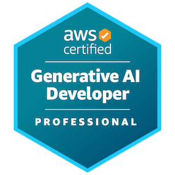 AWS Certified Generative AI Developer – Professional certification mark